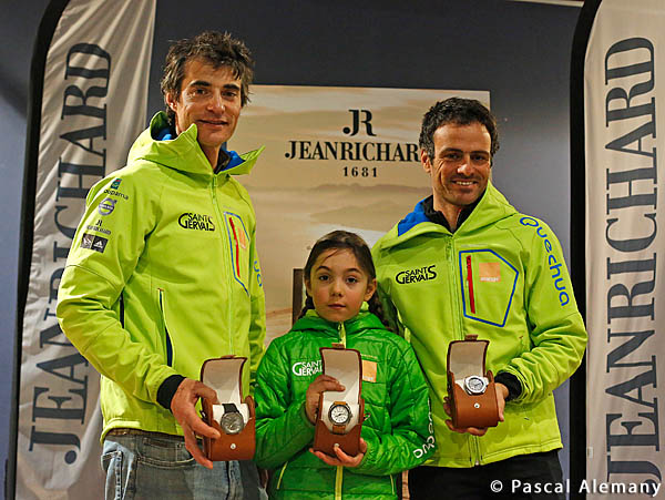Les vainqueurs : Guillaume VALLOT, Camille BALBO, Franck CAMMAS